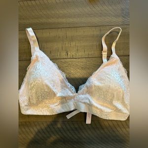 NWT Victorias Secret satin leopard bralette